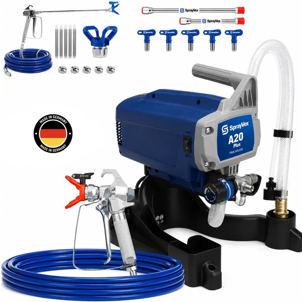 Complete SprayVex A20 Plus TRUE AIRLESS paint sprayer kit